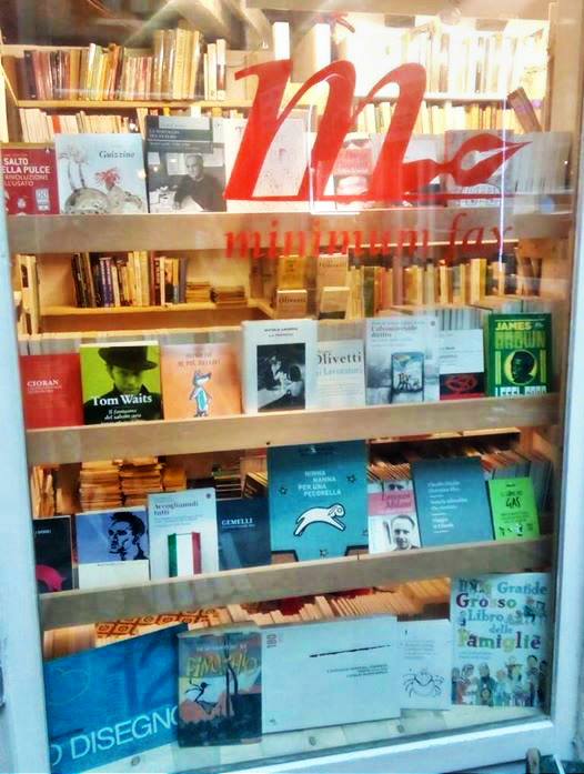 The books in a bookstore