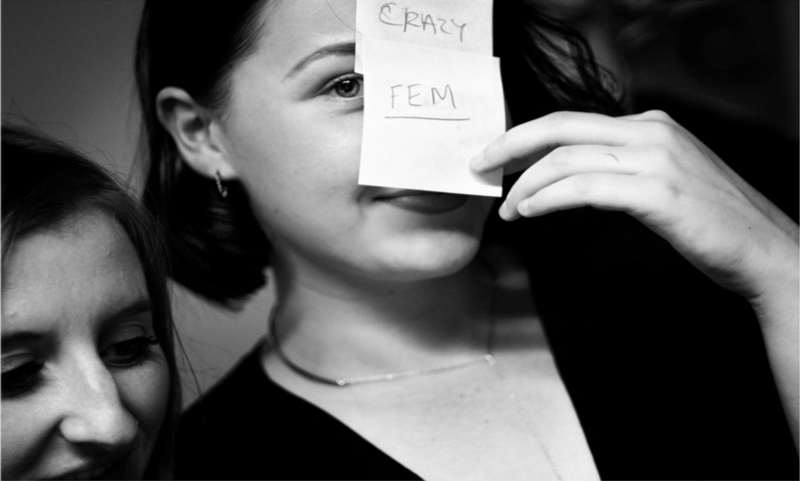 Participants at the Young Feminist Agora