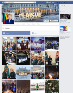 Dalia Grybauskaitė on Facebook