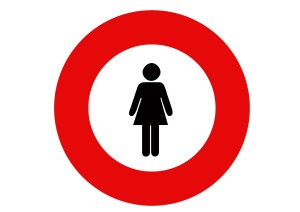 No entry for women – women in politics face hidden obstacles. Image by Fotolia
