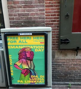 Every year on the 1st of July, the Keti Koti Festival takes place in various Dutch cities and former Dutch colonies. Keti Koti comes from the Surinamese language Sranantongo (a creole language) and can be translated into ‘Broken Chains’ or ‘break the chains’. Keti Koti commemorates the abolition of Slavery in Dutch colonies in 1863. However, SlaverySlavery continued for many years after 1863.