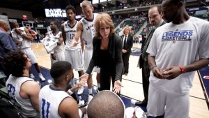 Famous NBA coach Nancy Lieberman
