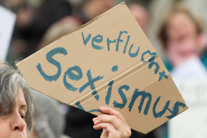 Flashmob gegen Männergewalt, Köln 2016