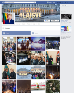 D.Grybauskaitės veikla Facebook puslapyje