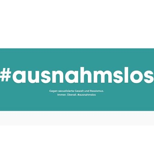 The Logo of the "#ausnahmslos" initiative