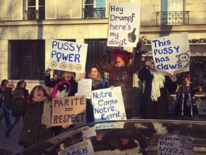 Women's march Paris