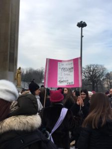 Women's march Paris