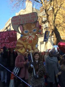 Women's march Amsterdam