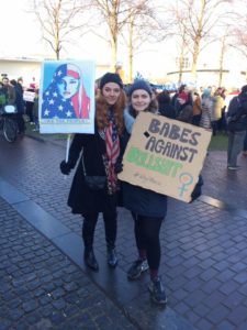Women's march Amsterdam