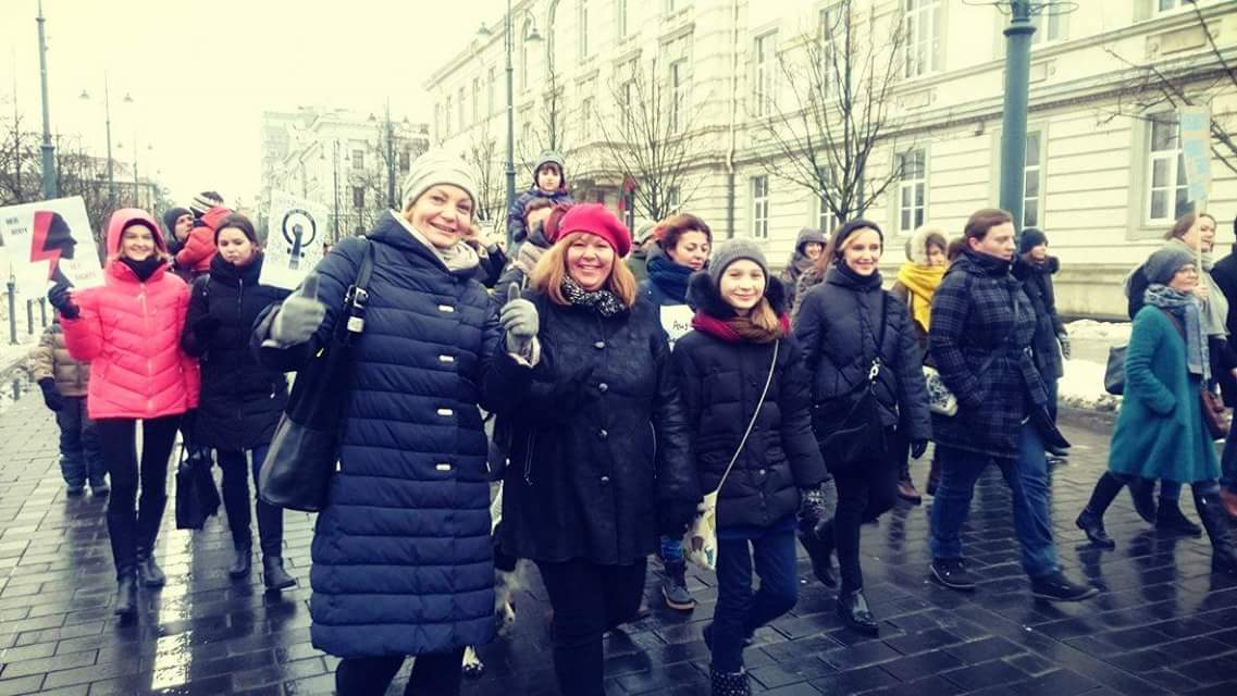 Women's march Vilnius