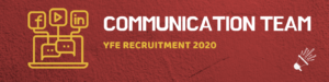 communications team volunteer