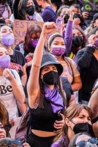 Crowd of Female Protesters. Photo by Norma Gabriela Galván on Pexels.